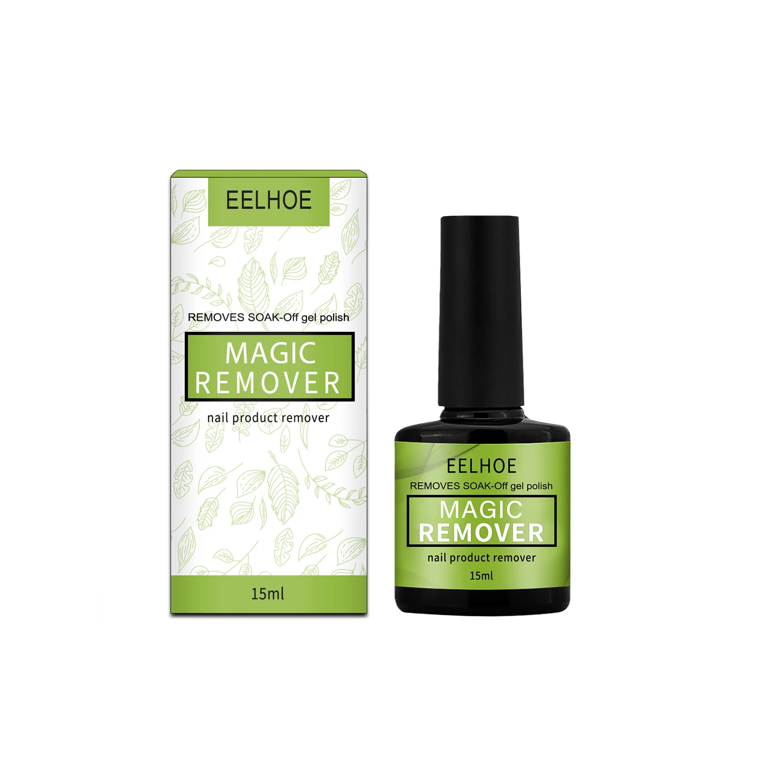 EELHOE Gentle Nail Polish Remover Daily Dissolving Moisturizing Gel Remover Nail Polish Remover Gel Nail Polish Remover Nail Pol
