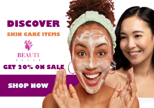 Glowing skin care products
